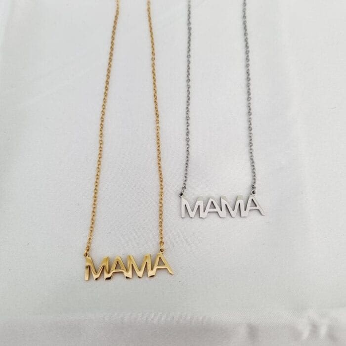 20240420_122358 Ατσάλινο κολιέ μαμά - Image 1