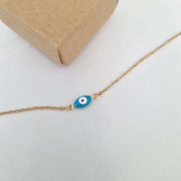 Ατσάλινο βραχιόλι μάτι - Image 1