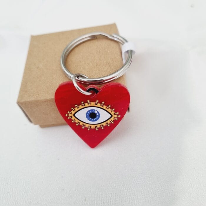 20240420_125145 Μπρελόκ καρδιά με μάτι - Image 1