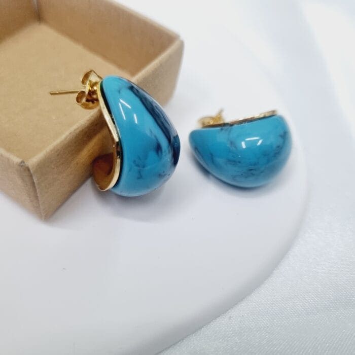 Ατσάλινα σκουλαρίκια - Image 2