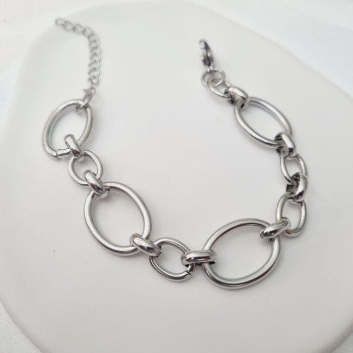 20241023_141744 Ατσάλινο βραχιόλι αλυσίδα - Image 1