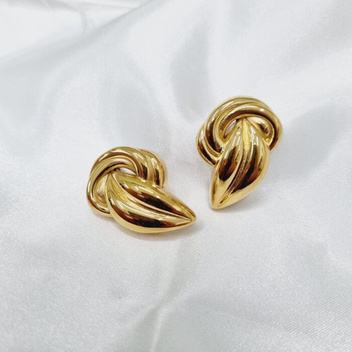 20241212_174905 Ατσάλινα σκουλαρίκια - Image 1