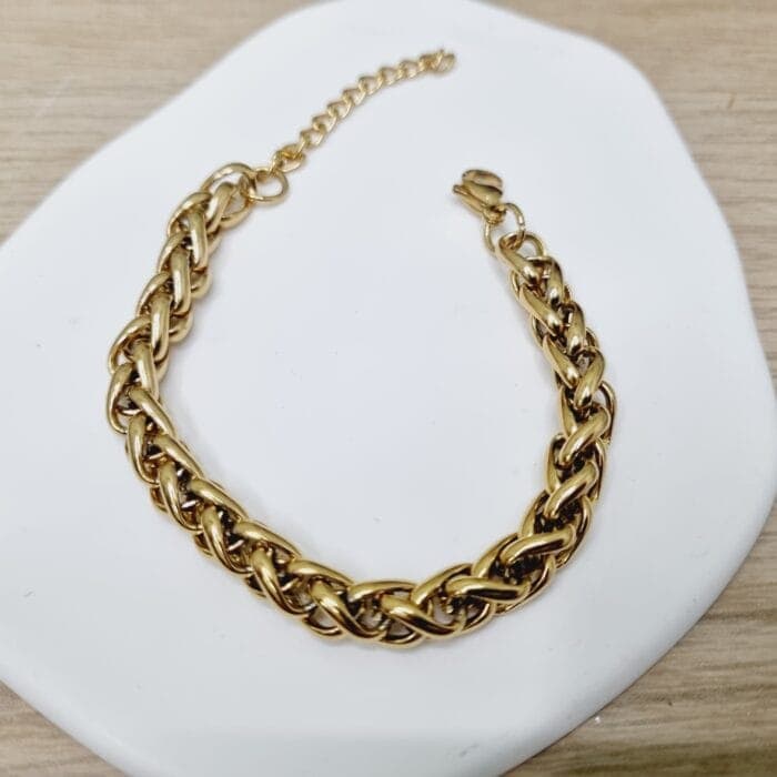 20241212_200429 Ατσάλινο βραχιόλι αλυσίδα - Image 1