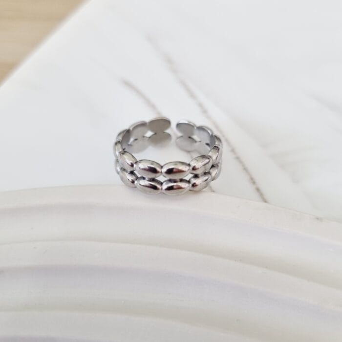 20250311_110510 Ατσάλινο δαχτυλίδι δίσειρο - Image 1