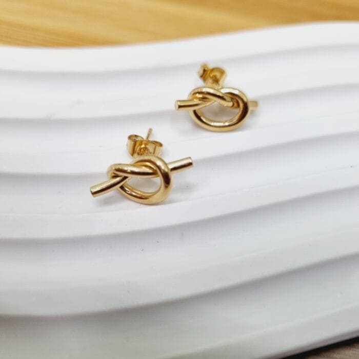 20250311_185903 Ατσάλινα σκουλαρίκια κόμποι - Image 1