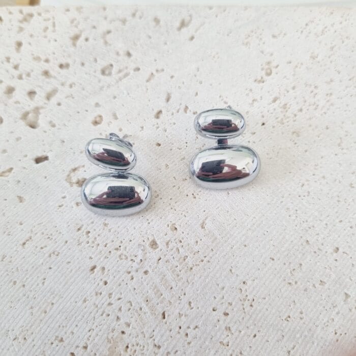 20250313_115020 Ατσάλινα σκουλαρίκια - Image 1