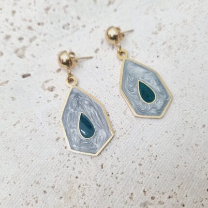 Ατσάλινο κρεμαστό σκουλαρίκι