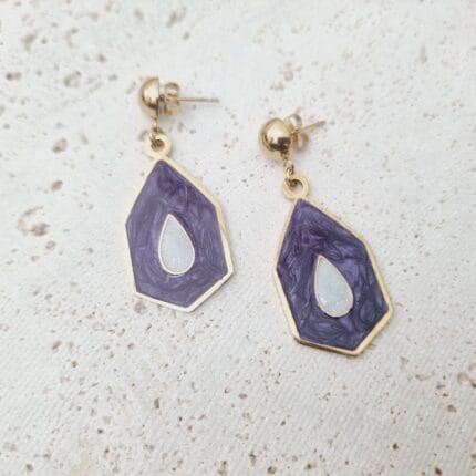 Ατσάλινο κρεμαστό σκουλαρίκι