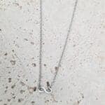 Ατσάλινο κολιέ άπειρο - Image 2