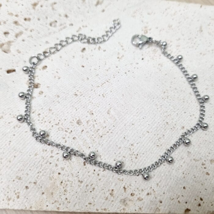 Ατσάλινο βραχιόλι αλυσίδα - Image 2