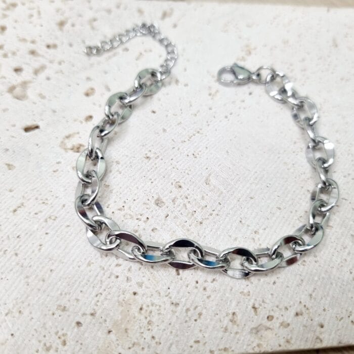 20250516_191438 Ατσάλινο βραχιόλι αλυσίδα - Image 1