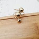 Ατσάλινο δαχτυλίδι με μπίλιες