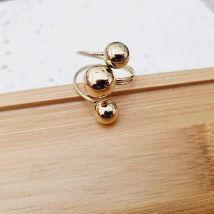 20250619_130843 Ατσάλινο δαχτυλίδι με μπίλιες - Image 1