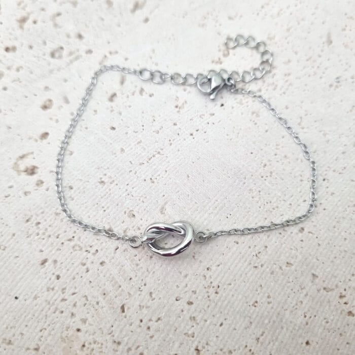 6 Ατσάλινο βραχιόλι με κόμπο - Image 1