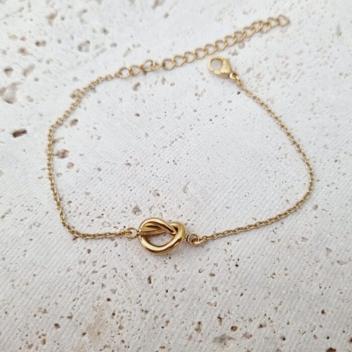 7 Ατσάλινο βραχιόλι με κόμπο - Image 1