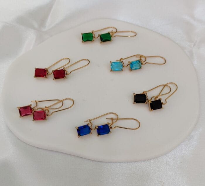 IMG_20231007_113047 Ατσάλινα σκουλαρίκια με κρύσταλλα - Image 1