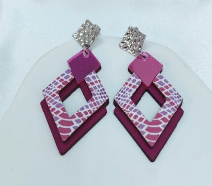 Σκουλαρίκια animal print