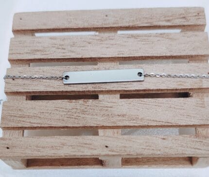 Ατσάλινο βραχιόλι ταυτότητα