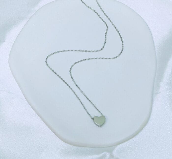 IMG_20240229_201510 Ατσάλινο κολιέ καρδιά - Image 1