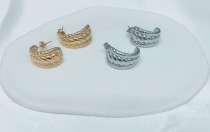 Ατσάλινα σκουλαρίκια