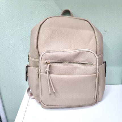 Μπέζ σακίδιο πλάτης