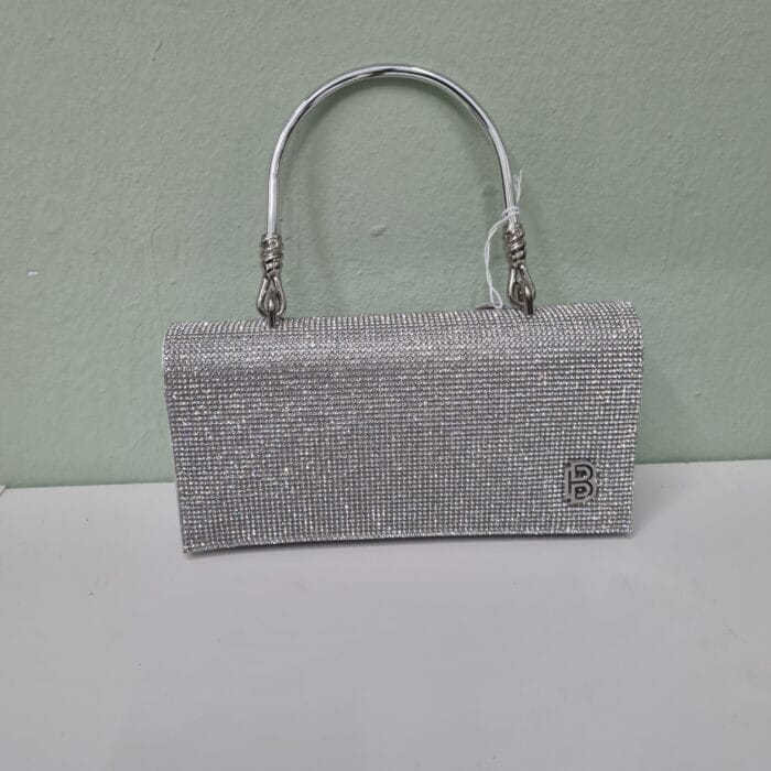 Τσάντα φάκελος με στρας - Image 3