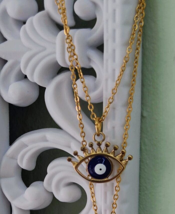 IMG_20220726_115319_4302 Ατσάλινο κολιέ με μάτι - Image 1