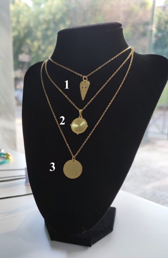 Ατσάλινο κολιέ - Image 2