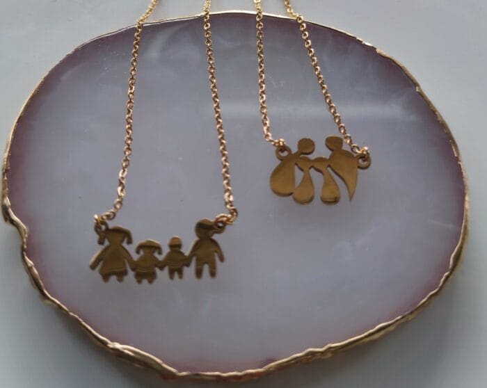 IMG_20220726_193929~2 Ατσάλινο κολιέ οικογένεια - Image 1