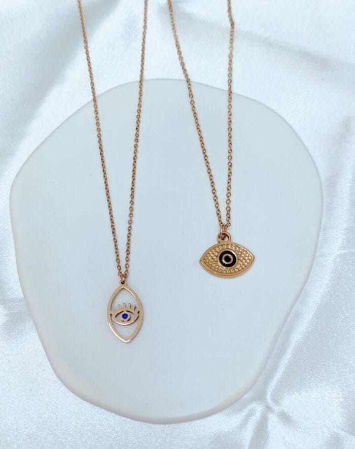 IMG_20240229_191200 Ατσάλινο κολιέ με μάτι - Image 1