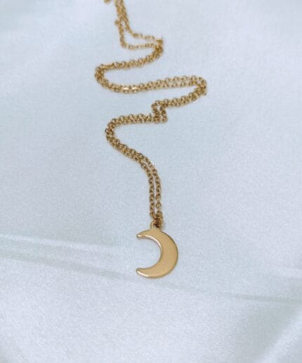 Ατσάλινο κολιέ φεγγάρι