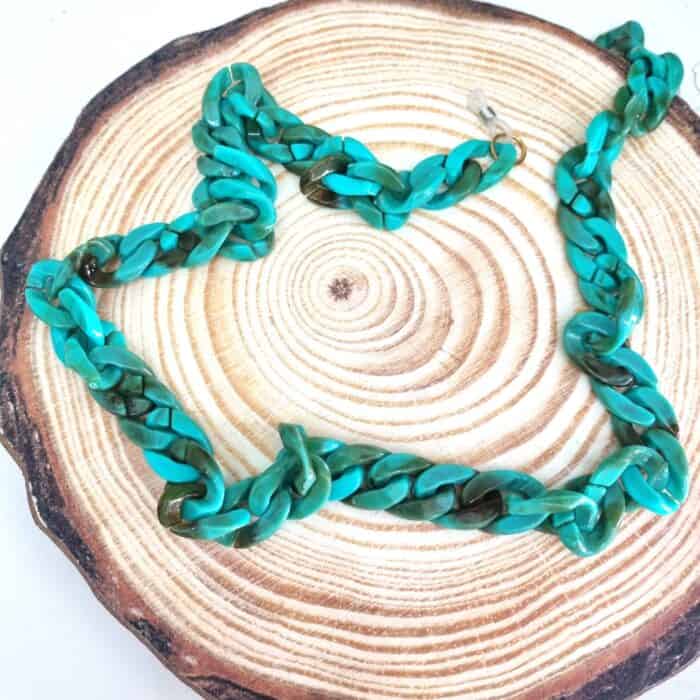 Αλυσίδα Γυαλιών - Τυρκουάζ - Image 1