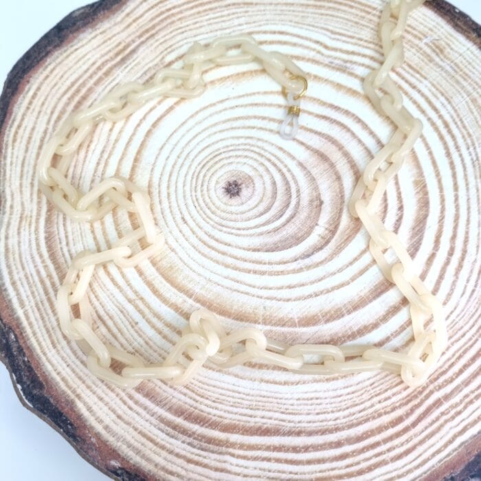 ΑΓ7 Αλυσίδα Γυαλιών - Μπεζ - Image 1