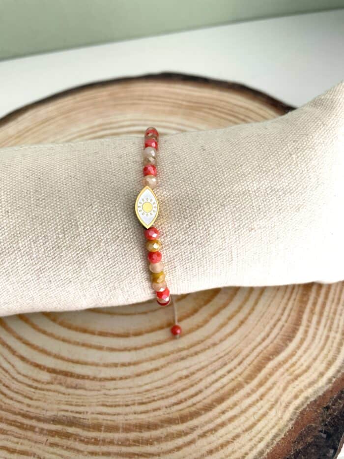 Ατσάλινο βραχιόλι με μάτι - Image 2