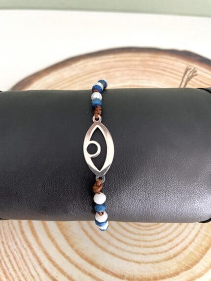 Ατσάλινο βραχιόλι μάτι