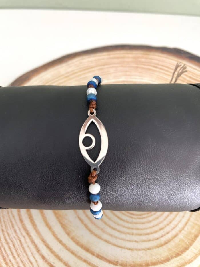 Β28 Ατσάλινο βραχιόλι μάτι - Image 1