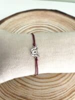 Βραχιόλι με ατσάλινη πεταλούδα - Image 3