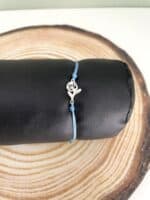 Βραχιόλι με ατσάλινο τριανταφυλλάκι - Image 2