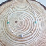 Κολιέ με κρεμ χάντρες και μαργαριτάρια - Image 2