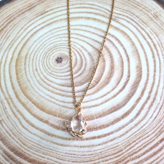 Κολιέ με κρύσταλλο δάκρυ - Image 5