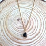 Κολιέ με κρύσταλλο δάκρυ - Image 2