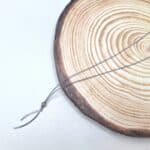 Ατσάλινο κολιέ με κορδόνι - Image 3