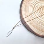 Ατσάλινο κολιέ με κορδόνι