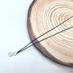 Ατσάλινο κολιέ με άπειρο - Image 3