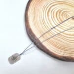 Ατσάλινο κολιέ ταυτότητα με πυξίδα - Image 3