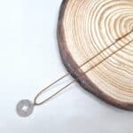 Ατσάλινο κολιέ με πυξίδα - Image 2