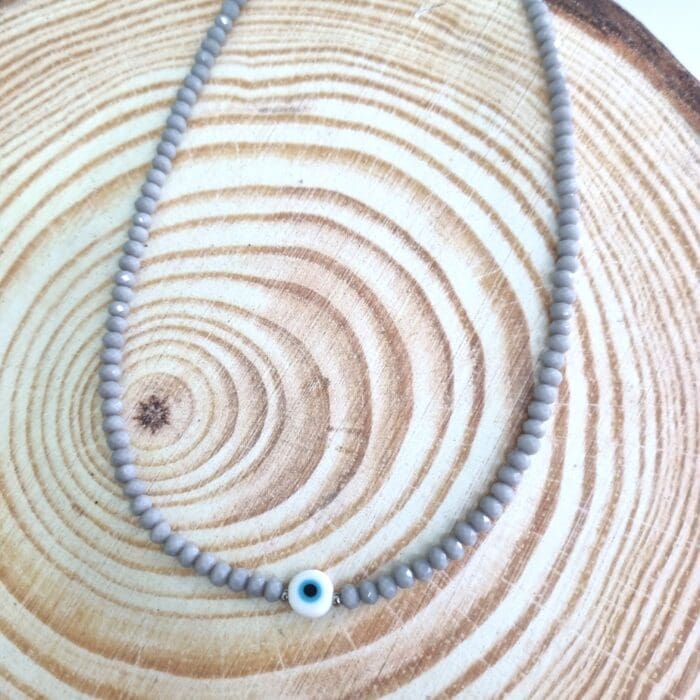 Κολιέ με μάτι και κρύσταλλα - Image 5