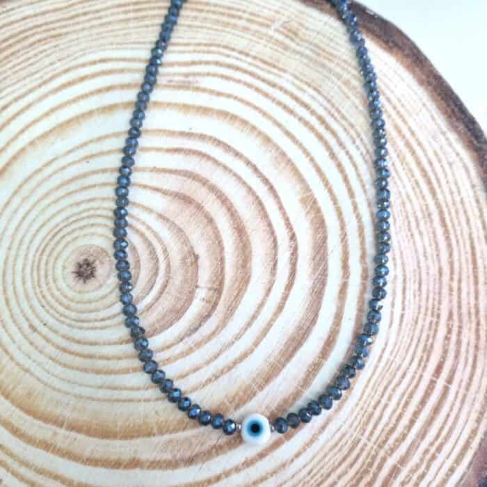 Κολιέ με μάτι και κρύσταλλα - Image 4