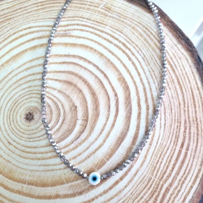 Κολιέ με μάτι και κρύσταλλα - Image 2