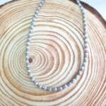 Κολιέ με δίχρωμα κρύσταλλα - Image 3